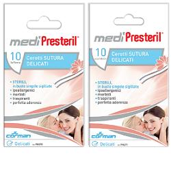 CEROTTO PER SUTURA MEDIPRESTERIL 3X75 MM 10 PEZZI - Antica Farmacia Ferrari