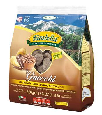 FARABELLA GNOCCHI DI PATATE AL GRANO SARACENO 500 G - Antica Farmacia Ferrari
