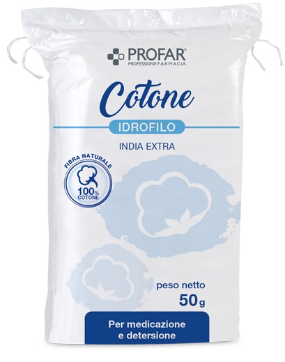 COTONE IDROFILO PROFAR INDIA EXTRA 50G - Antica Farmacia Ferrari