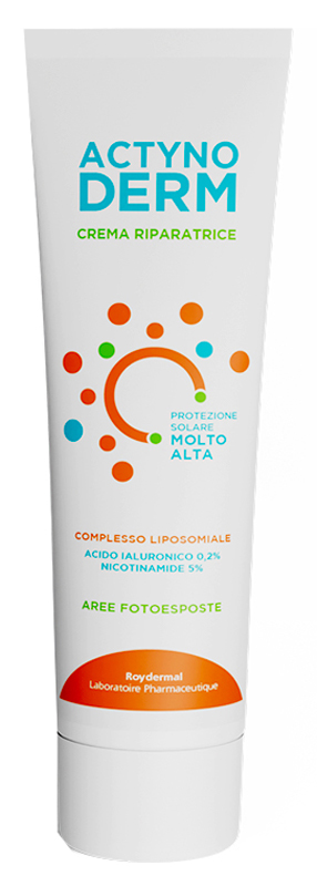 ACTYNODERM CREMA RIPARATRICE AREE FOTOESPOSTE FOTOPRETEZIONE 50+ MOLTO ALTA 30 ML - Antica Farmacia Ferrari
