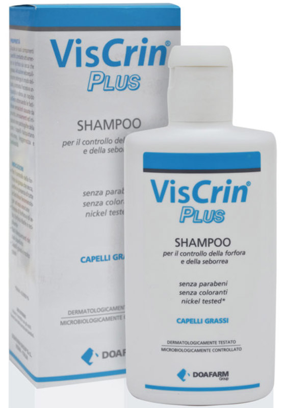 VISCRIN PLUS SHAMPOO ANTIFORFORA 200 ML - Antica Farmacia Ferrari