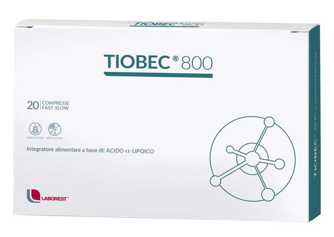 TIOBEC 800 20 COMPRESSE FAST-SLOW 36 G - Antica Farmacia Ferrari