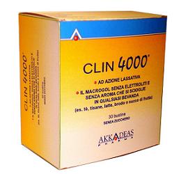 CLIN 4000 LASSATIVO 30 BUSTINE MONOUSO 10 G SENZA ZUCCHERO - Antica Farmacia Ferrari