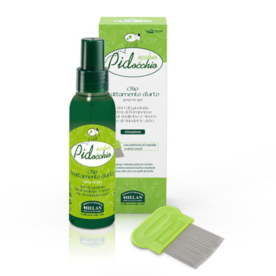 HELAN OCCHIO AL PIDOCCHIO OLIO SPRAY 100 ML + PETTININO - Antica Farmacia Ferrari