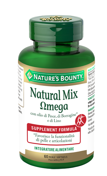 NATURAL MIX OMEGA 60 PERLE - Antica Farmacia Ferrari