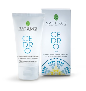 NATURES CEDRO UOMO BALSAMO DOPOBARBA PELLI SENSIBILI 75 ML - Antica Farmacia Ferrari