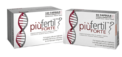 PIU' FERTIL FORTE 60 CAPSULE - Antica Farmacia Ferrari