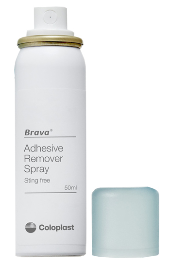 BRAVA SPRAY REMOVER PER DISTACCO DOLCE ADESIVI E DISPOSITIVI PER STOMIA 50 ML - Antica Farmacia Ferrari