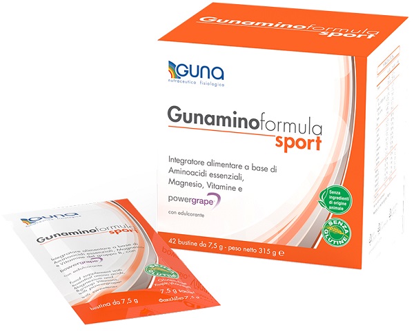 GUNAMINO FORMULA SPORT 42 BUSTE 315 G - Antica Farmacia Ferrari