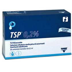 TSP 0,2% SOLUZIONE OFTALMICA UMETTANTE LUBRIFICANTE 30 FLACONCINI MONODOSE 0,5 ML - Antica Farmacia Ferrari