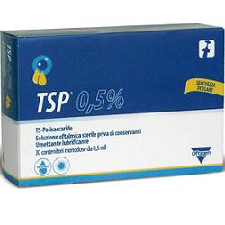 TSP 0,5% SOLUZIONE OFTALMICA UMETTANTE LUBRIFICANTE 30 FLACONCINI MONODOSE 0,5 ML - Antica Farmacia Ferrari