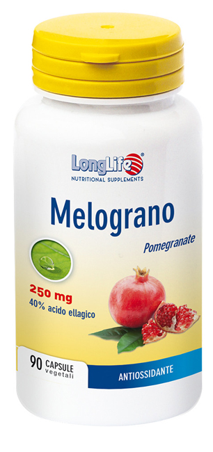 LONGLIFE MELOGRANO 40% 90 CAPSULE VEGETALI - Antica Farmacia Ferrari