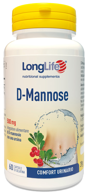 LONGLIFE D-MANNOSE 60 CAPSULE - Antica Farmacia Ferrari