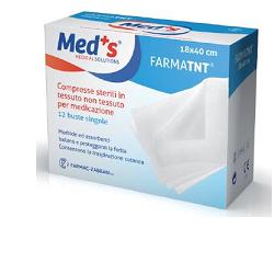 GARZA COMPRESSA TESSUTO NON TESSUTO MEDS 36X40CM 12 PEZZI SSR - Antica Farmacia Ferrari