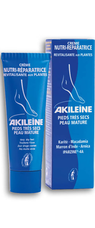 AKILEINE BLU CREMA PIEDI SECCHI 50 ML - Antica Farmacia Ferrari