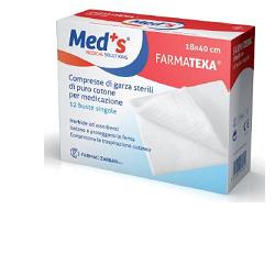 GARZA COMPRESSA MEDS FARMATEXA OCULARE 10 PEZZI - Antica Farmacia Ferrari