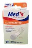 CEROTTO MEDS STRIPS DELICATO TESSUTO NON TESSUTO MEDIO 20 PEZZI - Antica Farmacia Ferrari