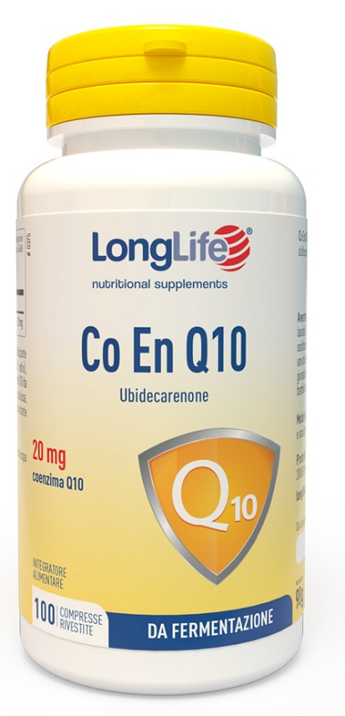 LONGLIFE CO EN Q10 20MG 100 COMPRESSE - Antica Farmacia Ferrari
