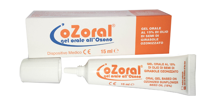 OZORAL GEL ORALE ALL'OZONO 15 ML - Antica Farmacia Ferrari