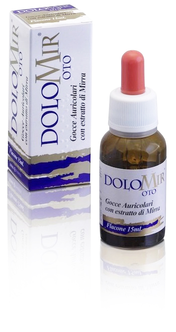 DOLOMIR OTO GOCCE AURICOLARI FLACONE 15 ML - Antica Farmacia Ferrari