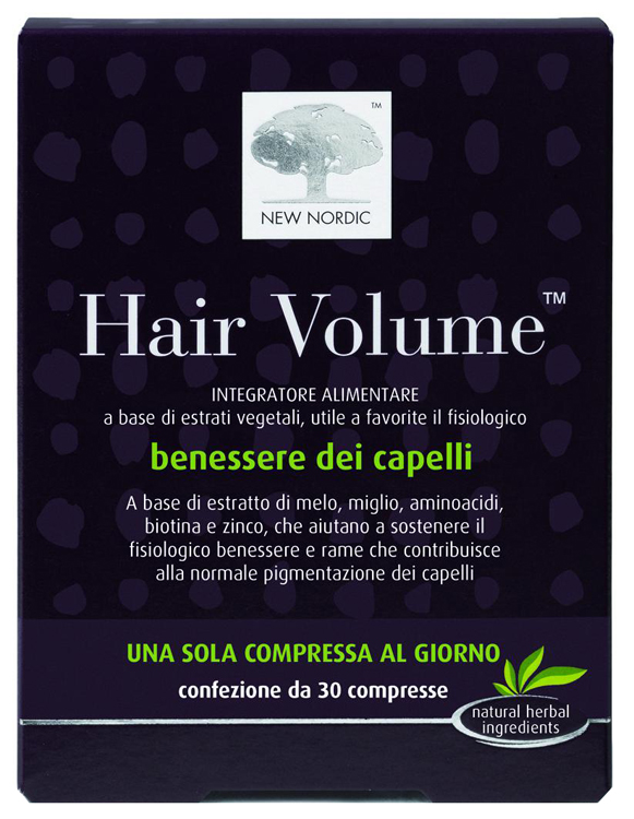 HAIR VOLUME INTEGRATORE ALIMENTARE BLISTER 30 COMPRESSE - Antica Farmacia Ferrari