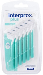 INTERPROX PLUS MICRO VERDE 6 PEZZI - Antica Farmacia Ferrari