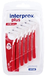 INTERPROX PLUS MINICONICO ROSSO 6 PEZZI - Antica Farmacia Ferrari