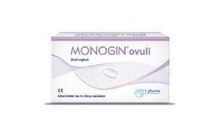 MONOGIN OVULI VAGINALI 10 PEZZI - Antica Farmacia Ferrari