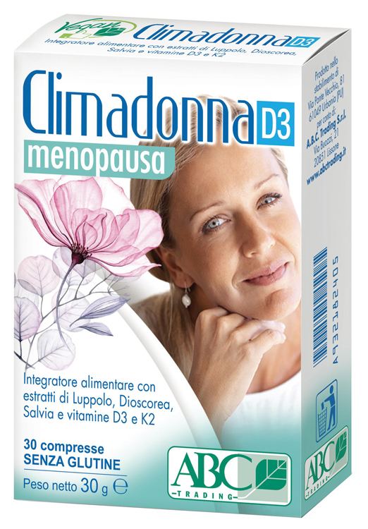 CLIMADONNA D3 30 COMPRESSE BLISTER 15,75 G - Antica Farmacia Ferrari