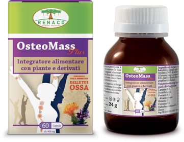 OSTEOMASS PLUS 60 CAPSULE FLACONE 24 G - Antica Farmacia Ferrari