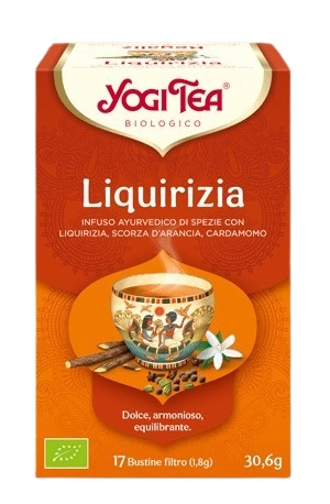 YOGI TEA LIQUIRIZIA BIO 30,6 G - Antica Farmacia Ferrari
