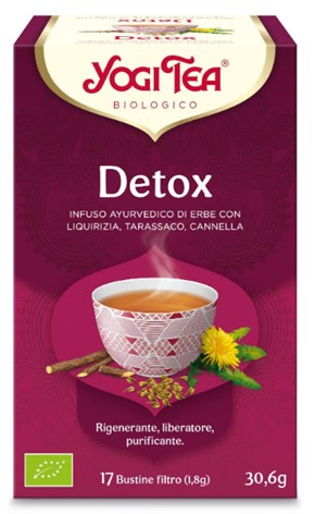 YOGI TEA DETOX BIO 30,6 G - Antica Farmacia Ferrari