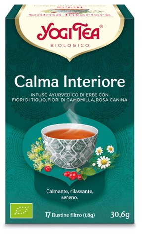 YOGI TEA CALMA INTERIORE 31 G - Antica Farmacia Ferrari