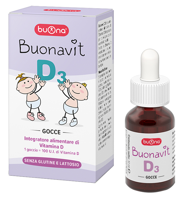 BUONAVIT D3 12 ML - Antica Farmacia Ferrari