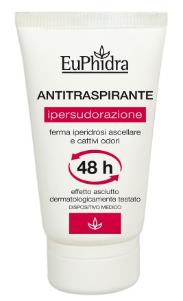 DEODORANTE IN CREMA IN TUBO CON ASTUCCIO EUPHIDRA DEO ANTITRASPIRANTE 40 ML - Antica Farmacia Ferrari