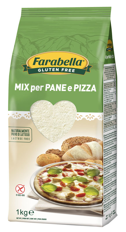 FARABELLA FARINA PREPARATO PANE/PIZZA 1 KG - Antica Farmacia Ferrari