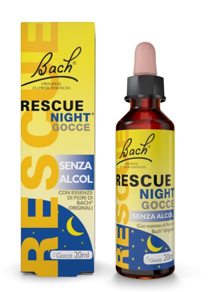 RESCUE ORIGINAL NIGHT SENZA ALCOL GOCCE 20 ML - Antica Farmacia Ferrari