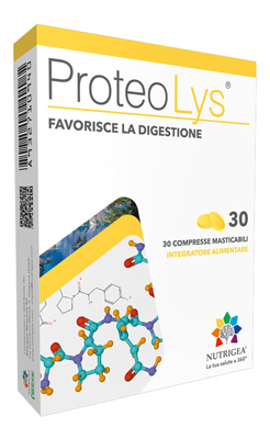 PROTEOLYS 30 COMPRESSE MASTICABILI - Antica Farmacia Ferrari