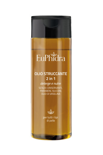 EUPHIDRA OLIO DETERGENTE STRUCCANTE IN FLACONE DA 100 ML CON ASTUCCIO - Antica Farmacia Ferrari