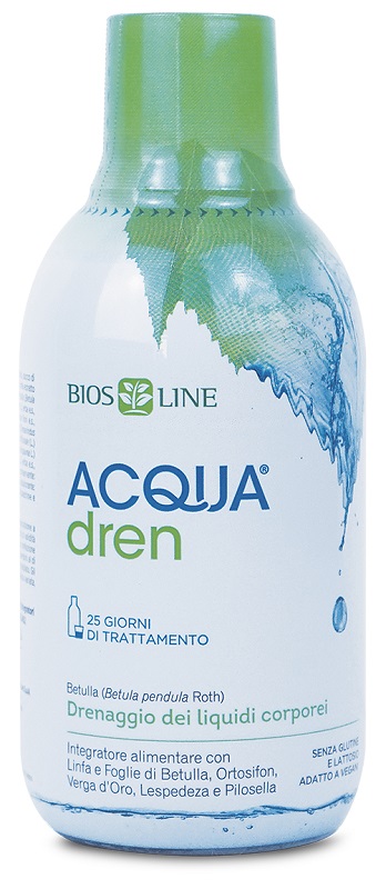 BIOSLINE ACQUADREN 500 ML - Antica Farmacia Ferrari
