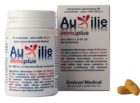 AUXILIE IMMUPLUS JUNIOR DEGLUTIBILE 30 COMPRESSE - Antica Farmacia Ferrari