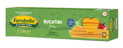 FARABELLA BUCATINI PASTA SENZA GLUTINE 250 G - Antica Farmacia Ferrari