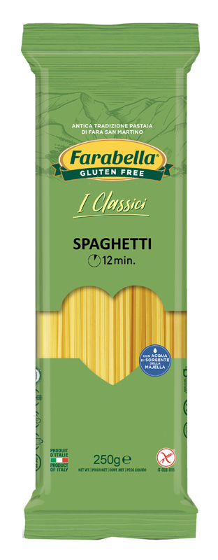 FARABELLA SPAGHETTI PASTA SENZA GLUTINE 250 G - Oltrefarma
