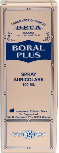 BORAL PLUS SPRAY AURICOLARE 100 ML - Antica Farmacia Ferrari