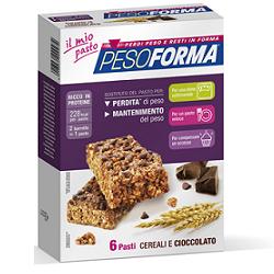 PESOFORMA BARRETTA CEREALI/CIOCCOLATO 12 X 31 G - Antica Farmacia Ferrari