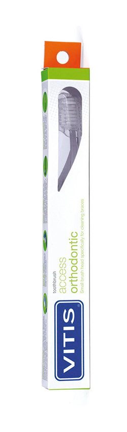 VITIS SPAZZOLINO ORTHO ACCESS BLISTER - Antica Farmacia Ferrari