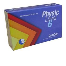 PHYSIC LEVEL 6 LUMBAR 30 COMPRESSE 800 MG - Antica Farmacia Ferrari