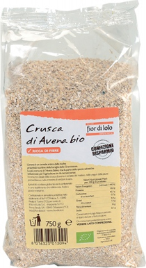 CRUSCA DI AVENA BIO 750 G - Antica Farmacia Ferrari