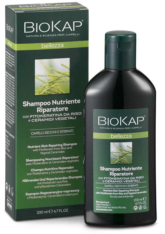 BIOKAP SHAMPOO NUTRIENTE/RIPARATORE 200 ML - Antica Farmacia Ferrari