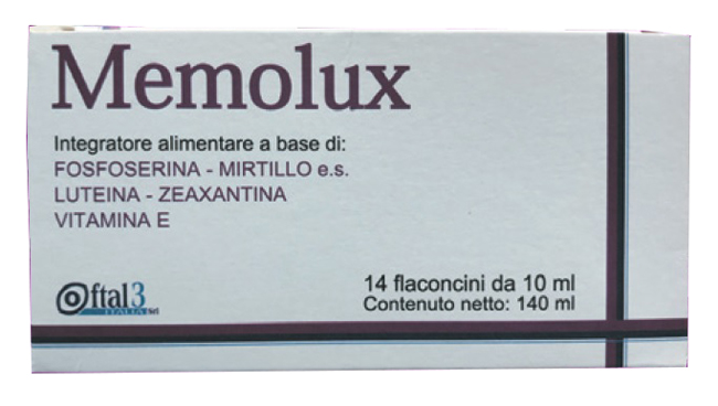 MEMOLUX 14 FLACONCINI 10 ML - Antica Farmacia Ferrari